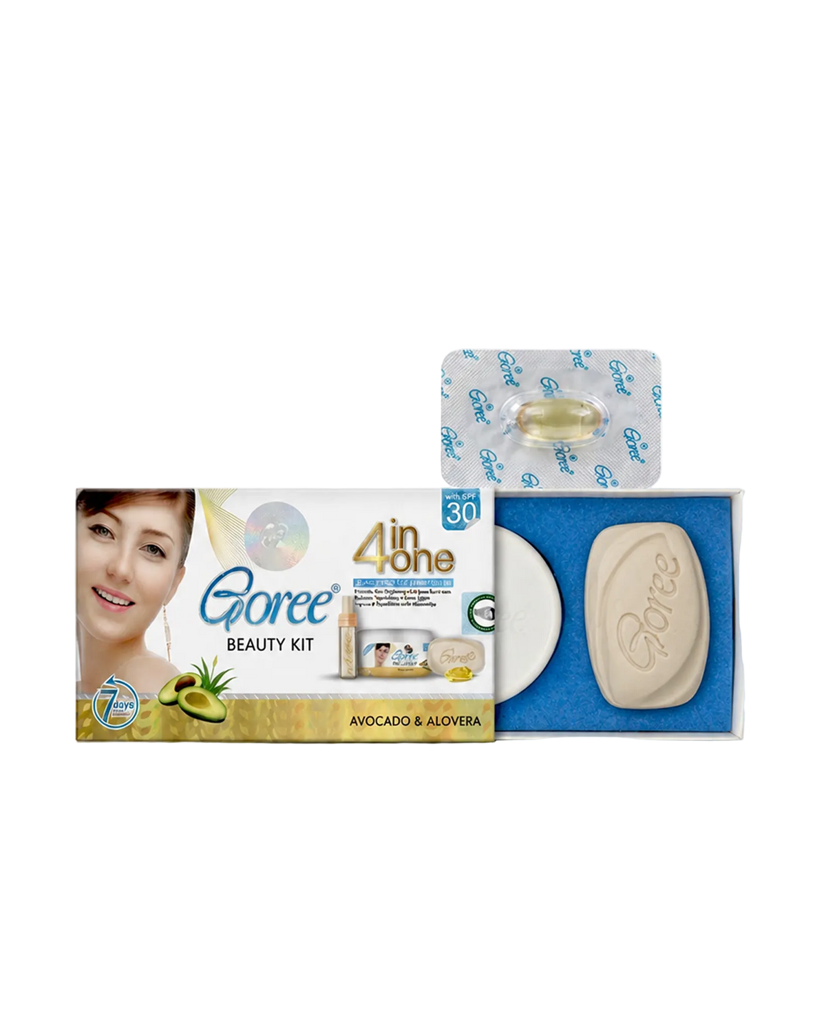 Goree Beauty Cream 4個セット Goree 4-in-1 Beauty Kit