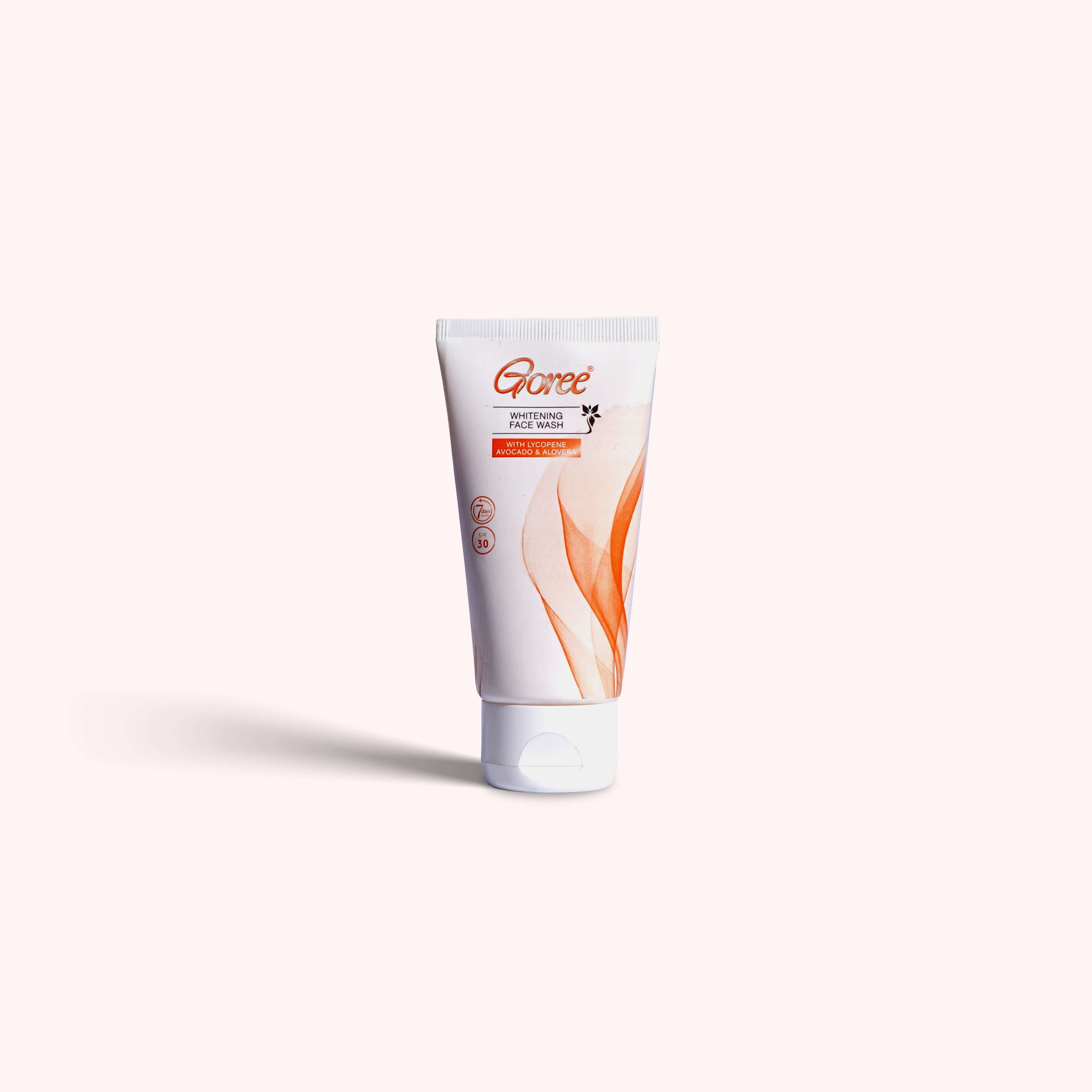 Goree Whitening Face Wash with Lycopene, Avocado & Aloe Vera