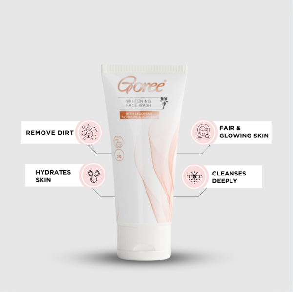 Goree Whitening Creamy Facewash benefits